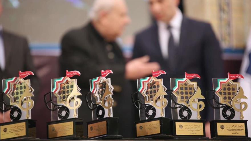 Ceremonia de la clausura del 10.º Premio Mundial Arbaín en Irán.