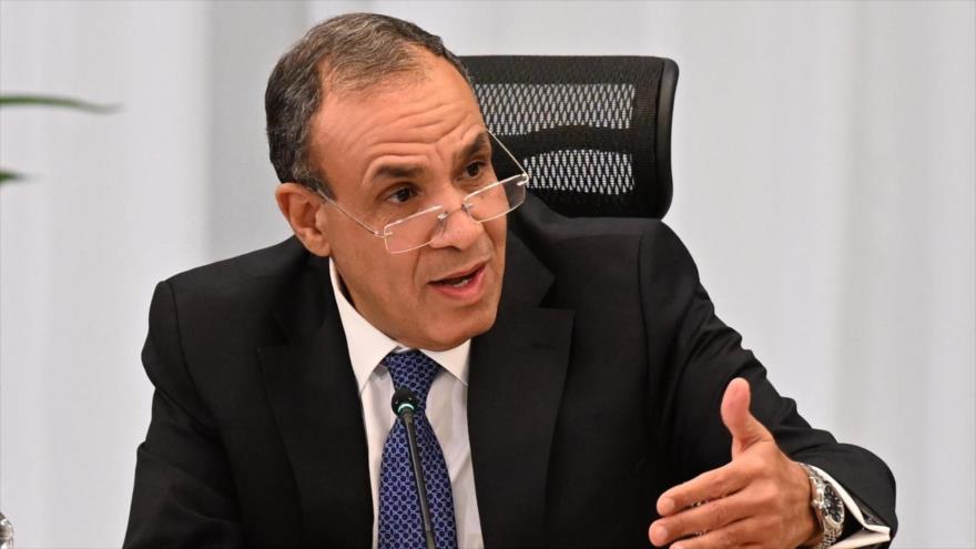 Ministro de Asuntos Exteriores de Egipto, Badr Abdelaty.
