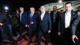 El presidente iraní llega a Bielorrusia en visita oficial 