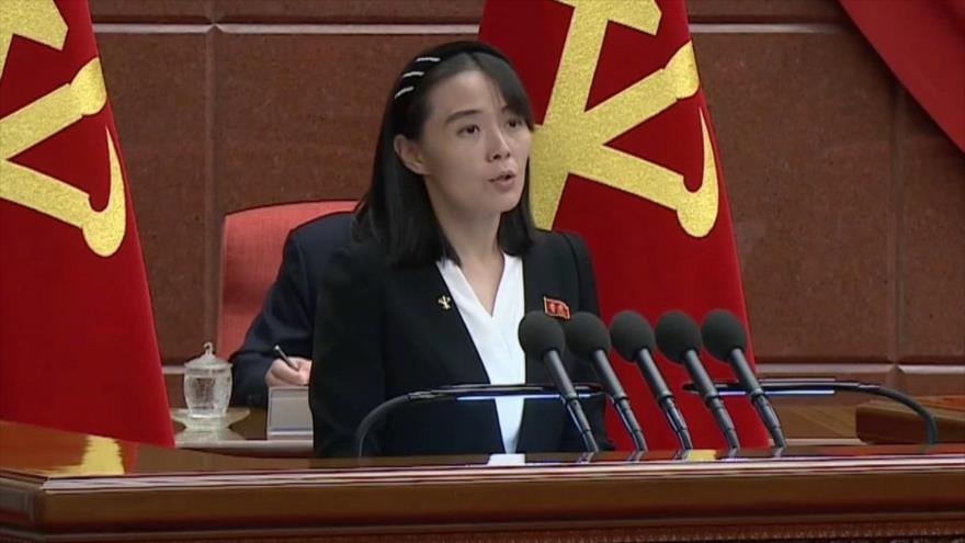 Kim Yo-Jong, hermana del líder norcoreano, Kim Jong-un.
