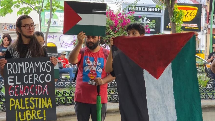 En México, activistas lamentan muerte de personas en Gaza al buscar comida