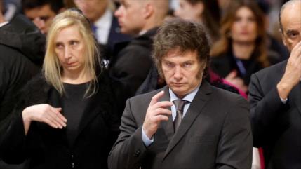 Denuncian al presidente argentino Milei y su hermana por corrupción 