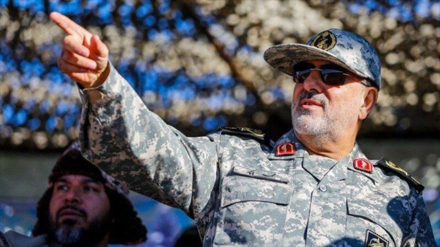 El comandante en jefe del Cuerpo de Guardianes de la Revolución Islámica (CGRI) de Irán, el mayor general Mohamad Pakpur.