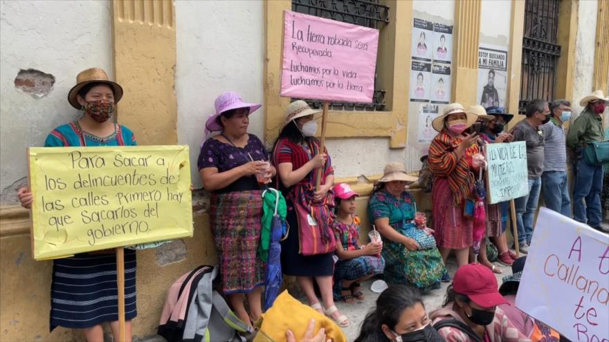 Mujeres guatemaltecas alzan la voz por niñas y embarazadas en Gaza