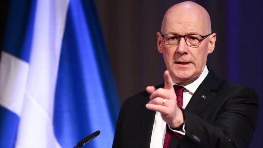 El primer ministro de Escocia, John Swinney.