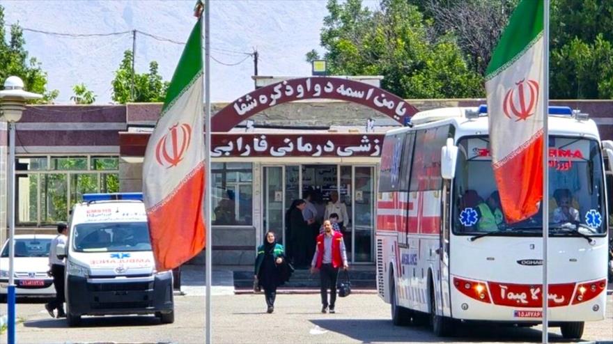  Hospital Farabi, en la ciudad iraní de Kermanshah (oeste)