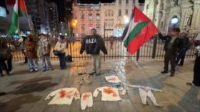 Vigilia por periodistas asesinados y el genocidio israelí en Gaza