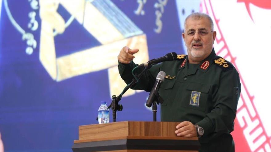 El comandante en jefe del Cuerpo de Guardianes de la Revolución Islámica (CGRI) de Irán, el mayor general Mohamad Pakpur.