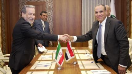 Irán y Egipto urgen cooperación islámica para poner fin al genocidio en Gaza