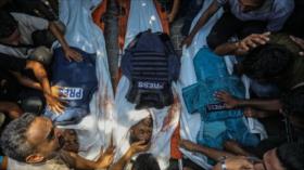 HAMAS denuncia masacre israelí contra periodistas y médicos