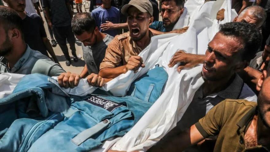 Israel mata a 246 periodistas durante guerra en Gaza: 6 solo en un día