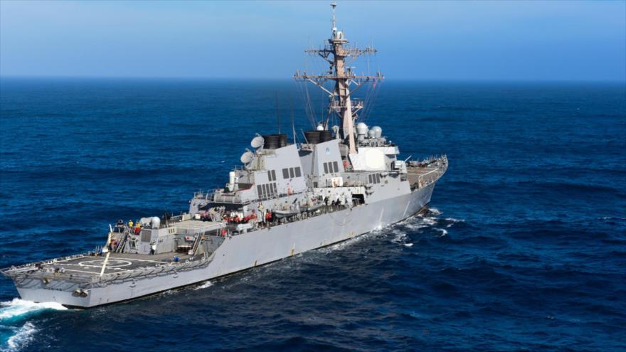 El destructor de misiles guiados USS Higgins de Estados Unidos