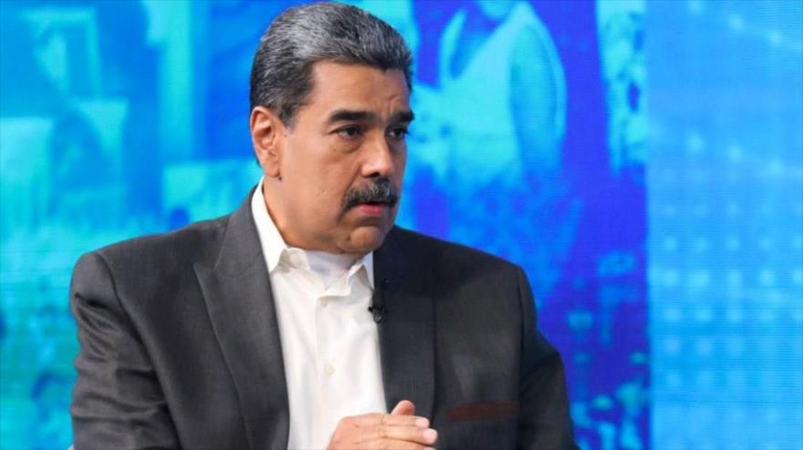 El presidente de Venezuela, Nicolás Maduro, durante la edición 89 de su programa Con Maduro+, 25 de agosto de 2025.