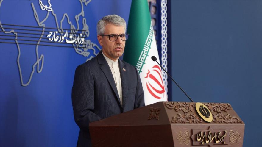 El portavoz del Ministerio de Exteriores de Irán, Esmail Baqai.