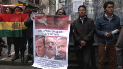 Bolivianos repudian posible liberación de autores del Golpe de 2019