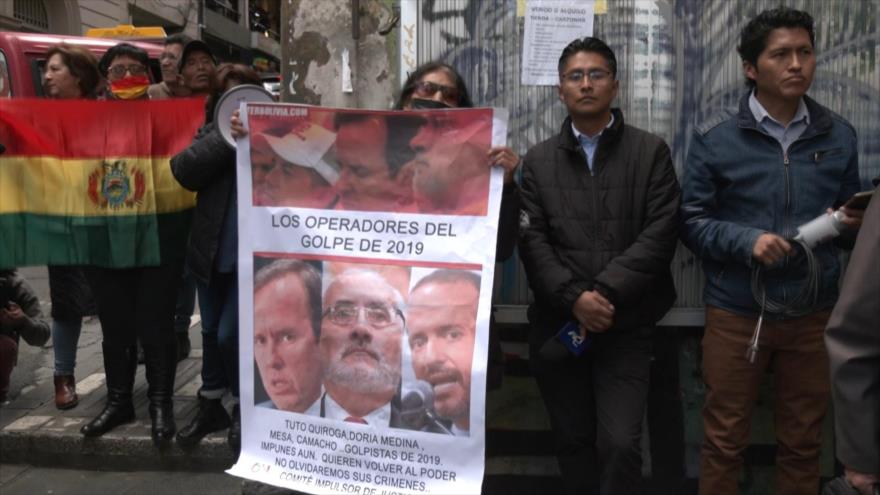 Bolivianos repudian posible liberación de autores del Golpe de 2019