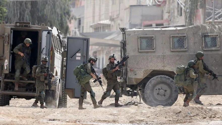 Una redada de las fuerzas israelíes en la Cisjordania ocupada.