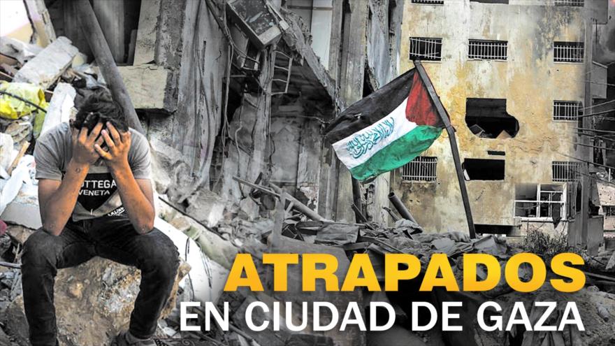 Palestinos atrapados en ciudad de gaza mientras EEUU prepara reunión para abordar el tema | Detrás de la Razón