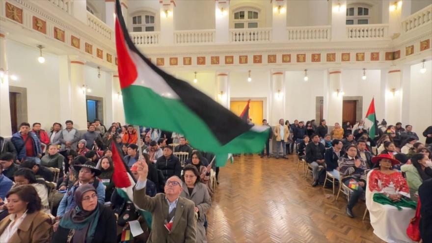 Bolivia expresa su firme apoyo al pueblo palestino en Gaza