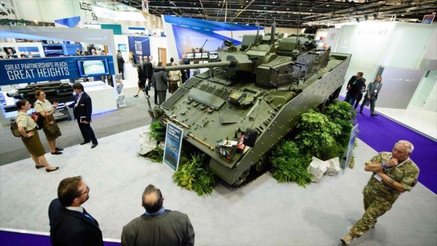 Reino Unido prohíbe asistencia israelí en feria de armas en Londres | HISPANTV