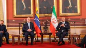 Irán y Venezuela ratifican alianza soberana frente a amenazas de EEUU