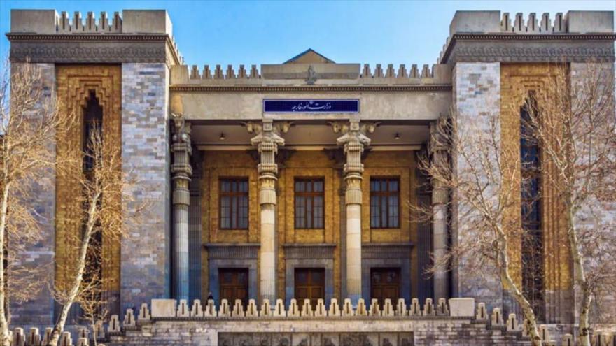 Edificio del Ministerio de Asuntos Exteriores de Irán en Teherán, la capital.
