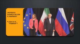 ¿República Islámica cae con el Snapback? | PoliMedios