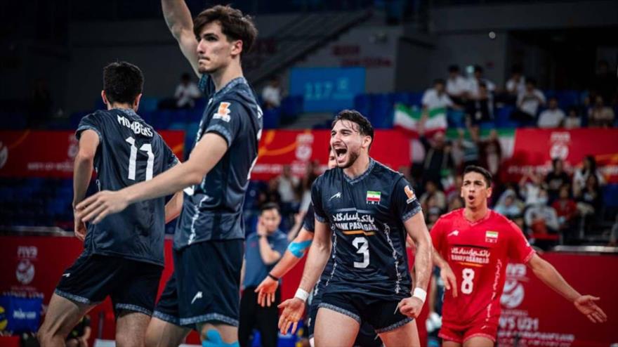 El equipo de Irán gana el primer lugar en el Campeonato Mundial Masculino Sub-21 de la FIVB 2025.