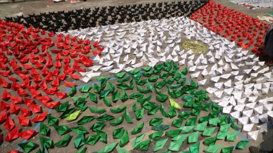 Mexicanos apoyan la Flotilla Global Sumud para frenar hambruna en Gaza