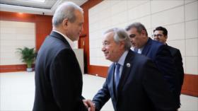 Guterres a Pezeshkian: Estoy convencido de que Irán no busca armas nucleares