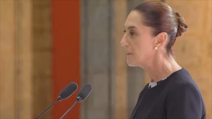 Sheinbaum da informe de los logros de 11 meses de su gobierno