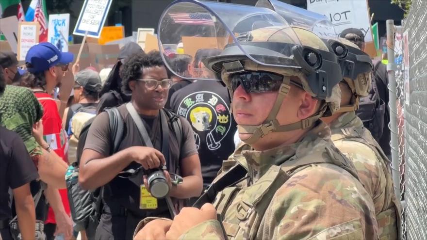 No más militares en California; Donald Trump violó la ley