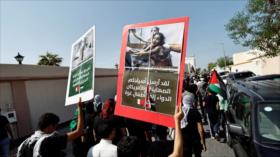 Bareiníes protestan contra nuevo embajador israelí en apoyo a Gaza