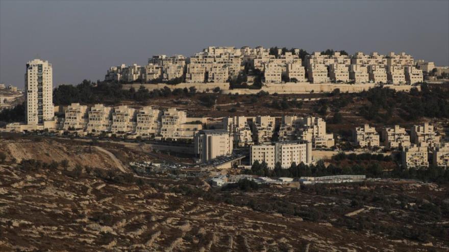 Una vista general que muestra el ilegal asentamiento israelí de Har Homa en Cisjordania ocupada por Israel. (Foto: Reuters)
