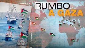 Israel amenaza a miembros de la Global Sumud Flotilla, los tilda de “terroristas” y espía con drones | Detrás de la Razón