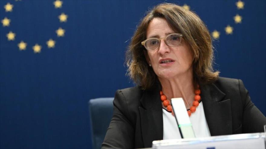 La vicepresidenta ejecutiva de la Comisión Europea, Teresa Ribera.
