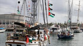 Flotilla Sumud sigue su ruta hacia Gaza pese a amenazas, aquí los detalles