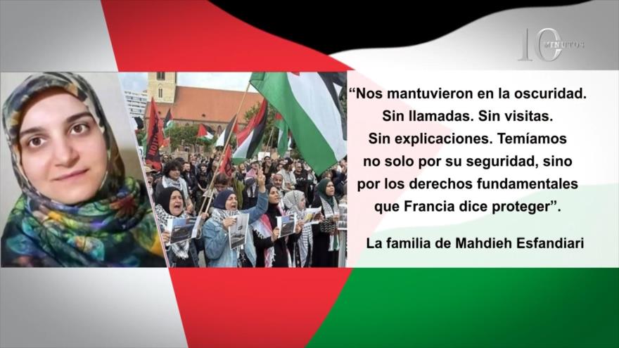 Francia: El caso de Mahdieh Esfandiari | 10 Minutos