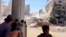 Israel ataca 2.ª torre para imponer “desplazamiento forzado” en Gaza