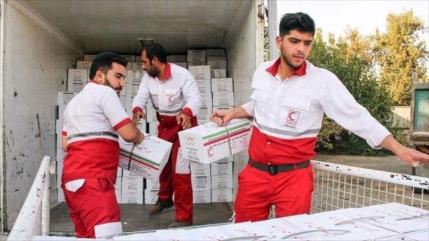 Irán envía 100 toneladas de ayuda humanitaria a Afganistán tras sismo