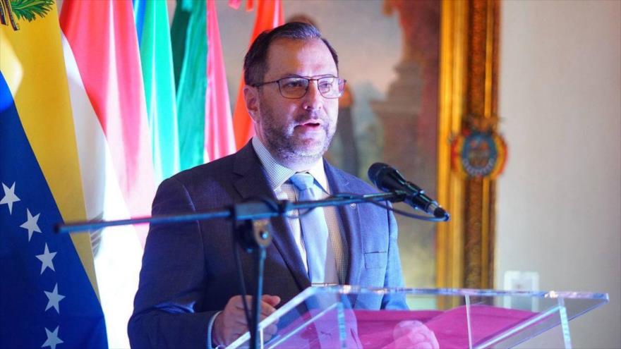 El ministro de Asuntos Exteriores de Venezuela, Yván Gil.