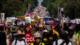 Miles protestan contra Trump por militarizar la capital y otras ciudades