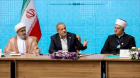 Pezeshkian: La unidad entre musulmanes frena los crímenes israelíes