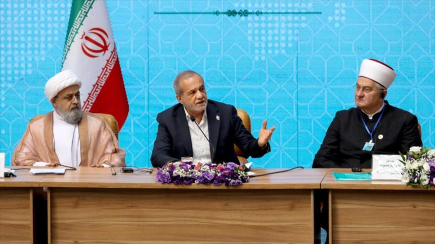 Pezeshkian: La unidad entre musulmanes frena los crímenes israelíes | HISPANTV
