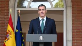 Sánchez anuncia decreto para legalizar embargo total de armas a Israel
