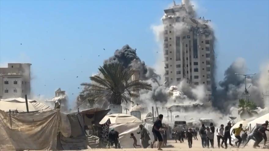 Catástrofe en Gaza, Israel arrecia ataques a edificios