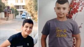 El ejército israelí mata a tiros a 2 niños palestinos en ataque a Yenín