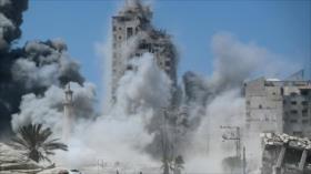 Israel demuele 50 edificios en Gaza y amenaza con más destrucción