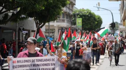 Guatemaltecos exigen al presidente condenar el genocidio en Gaza