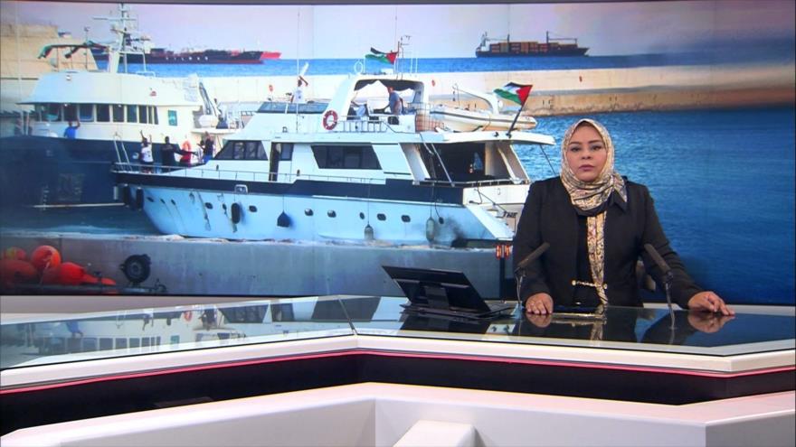 Dron israelí ataca una embarcación de la flotilla con ayuda para Gaza – Noticiero 13:30